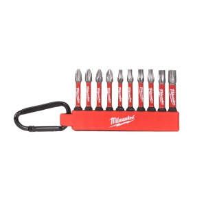 Set 10 piese Milwaukee biti SHOCKWAVE™ IMPACT DUTY