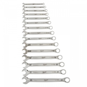 Set chei combinate Milwaukee MAX BITE™, 8-22 mm, 15 piese