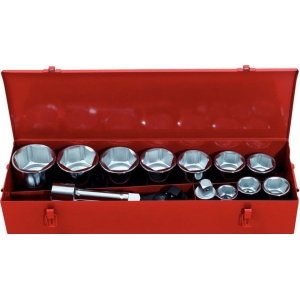Set 15 chei tubulare 1" KS TOOLS, 36-80 mm