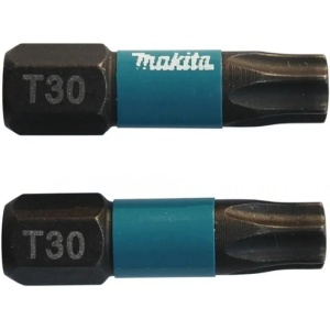 Set 2 biti Makita Impact Black Hex 1/4" 25mm T30