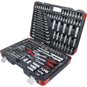 Set 216 chei si biti, antrenare 1/4" + 3/8" + 1/2" - Img 3
