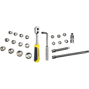 Set 23 piese insurubare Stanley STMT1-74726, antrenoare si accesorii 1/2" in modul pentru sertare - Img 3
