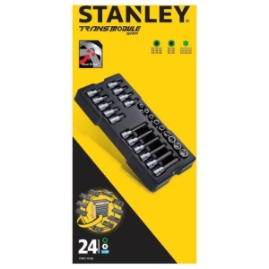 Set 24 capete insurubare torx Stanley STMT1-74176, antrenare 1/2", in modul pentru sertare - Img 5