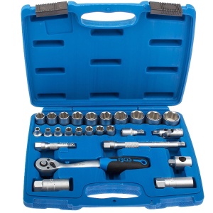 Set 27 piese chei tubulare 3/8" - Img 1