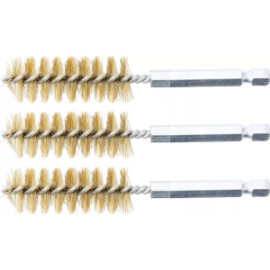 Set 3 perii rotative BGS Ø17mm, fir alama
