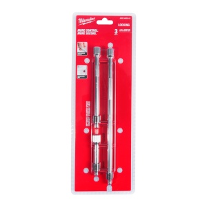 Set 3 prelungitoare Milwaukee 1/4" cu blocare - Img 7