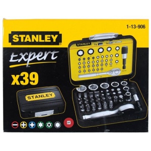 Set 39 piese biti Stanley, 25 mm, 1/4" - Img 2
