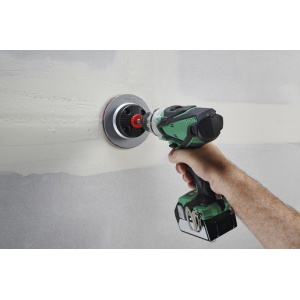 Set 5 foi abrazive Wolfcraft 8464000, prindere velcro, pentru lemn si rigips, D 125 mm, P80/120/220 - Img 4