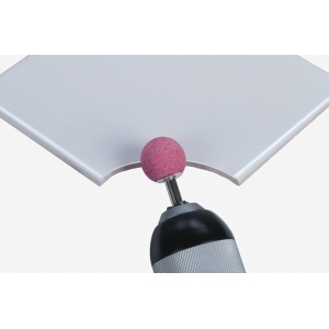 Set 5 pietre de slefuit Wolfcraft 2144000, prelucrare mixta, ax prindere 6 mm, diametru 10-20/12/20/24/ mm - Img 3