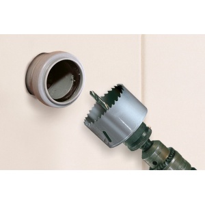 Set 6 piese pentru instalatii sanitare Wolfcraft 5422000, 5 carote bimetal diametru D 25, 35, 43, 54, 83 mm, 1 adaptor pentru carote bimetal cu burghiu de centrare - Img 3