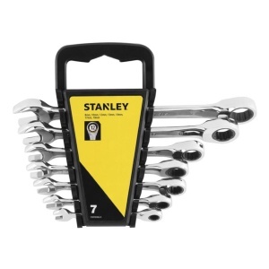 Set 7 chei combinate Stanley 12 puncte 8-19mm - Img 2