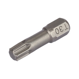 Set 7 piese Wolfcraft biti Torx FIX-GRIP, hex 1/4", L25 mm, cutie plastic - Img 2