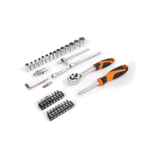 Set capete 1/4" cu clichet 72T, 42buc - Img 4