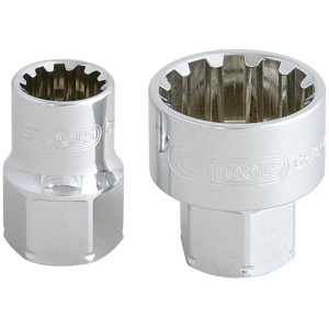 Set chei tubulare, KS TOOLS TRIPLEplus, 3/8"+1/2", 17 piese - Img 4