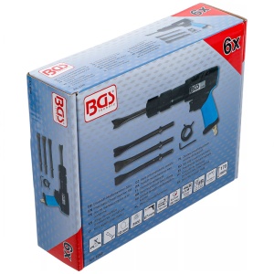 Set ciocan cu impact pneumatic profesional BGS pentru daltuire, cu mandrina rapida cu adaptor si 4 dalti, 10 mm, - Img 6