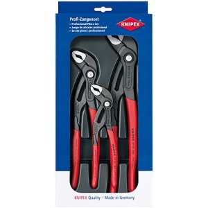Set Cleşti Knipex Cobra pentru instalatori, 3 piese