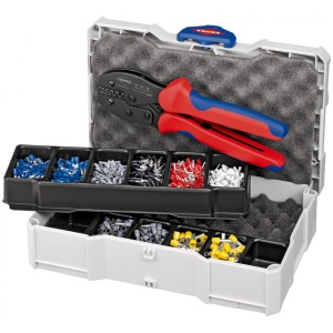 Set de sertizare KNIPEX pentru ferule 1201 piese 0,25 – 6,0 mm² - Img 1