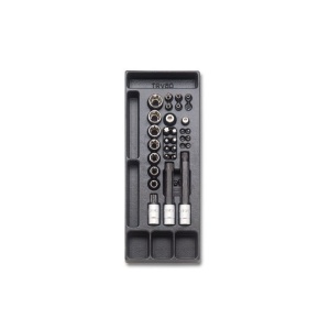 Set imbusuri torx (T6-T70) si tubulare torx (E4-E24) in suport termoformatat T112
