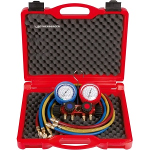 Set manifold 2 cai Rothenberger Standard, R410A, R32