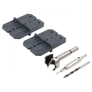 Set montaj balamale Wolfcraft 4655000, 26 mm, cutie de transport - Img 2