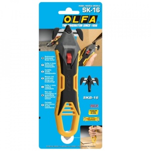 SK-16 - cuțit-cutter Siguranță japonez, cu lamă ascunsă, Olfa - Img 5