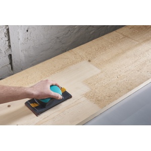 Slefuitor de mana universal Wolfcraft 5890000, maner bicomponent, pentru colturi si suprafete drepte, 93x185 mm - Img 3