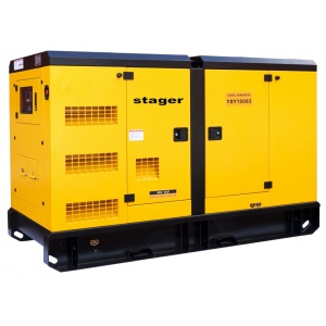 Stager YDY100S3 Generator insonorizat 100kVA, 130A, 1500rpm, trifazat, diesel