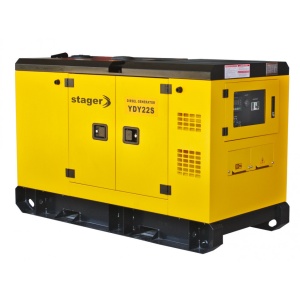 Stager YDY22S Generator insonorizat 22kVA, 87A, 1500rpm, monofazat, diesel