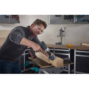 Stativ mobil pentru masina de gaurit pentru executarea gaurilor rectangulare Wolfcraft 4685000, cu 5 bucse de gaurire metalice cu diametrul de 4, 5, 6, 8, 10 mm - Img 7