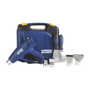 Suflanta aer cald Rapid R1800 kit cu servieta, putere 1800 W, debit 450 l min, reglare debit aer in 2 trepte, temperatura 300 C 550 C, protectie la supra incalzire 5001350 - Img 2
