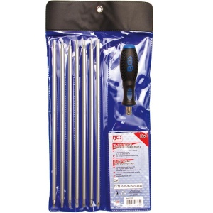 Surubelnita BGS 7 lame duble interschimbabile Torx st TT (torx cu gaura), extra lungi - Img 4