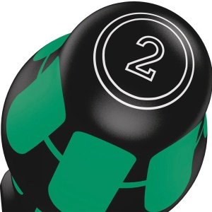 Surubelnita electrician Wera 355 SK Pozidrive PZ2 6 x 10 x 100 x 105 cap Lasertip maner verde antirostogolire 05009342001 - Img 2