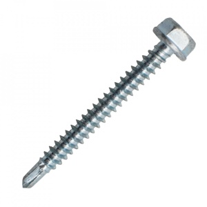 Suruburi Autoforante cu cap hexagonal, DIN 7504K ZN, 6.3x45mm, 100 bucati