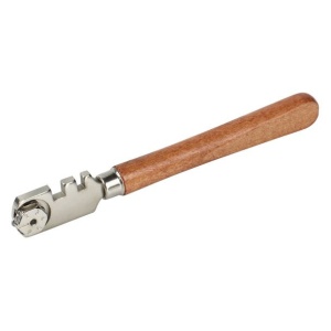 Taietor profi Wolfcraft 4109000 pentru sticla, lungime 135 mm, pentru grosimi ale sticlei de 3-8 mm - Img 1