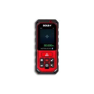 Telemetru cu laser roșu & Bluetooth/Camera - 80m, Sola METRON 80 BTC - Img 1