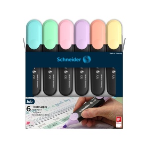 Textmarker Schneider Job Pastel 6/set - Img 2