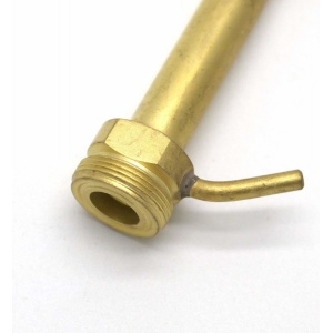 Tija arzator cu carlig 180 mm Brass - Img 3