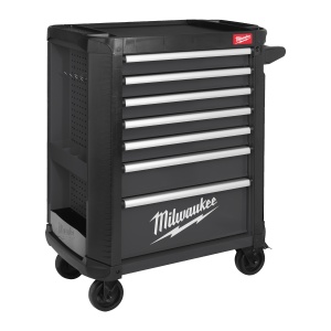 TOOLGUARD™ Dulap gri de scule mobil, cu 7 sertare, metalic, 78 cm, RAL 7021