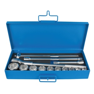 Trusa 14 piese Unior capete chei tubulare 3/4”, 7/8" -1 7/8"