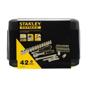 Trusa 42 piese Stanley FATMAX FMMT82683-1, 1/4" - Img 3