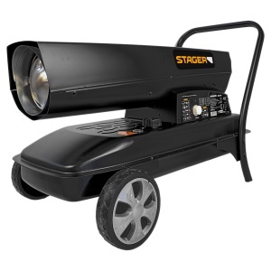 Tun de aer cald, ardere directa Stager PLUS-K180 51kW, motorina, 230V, 1060mc - Img 2