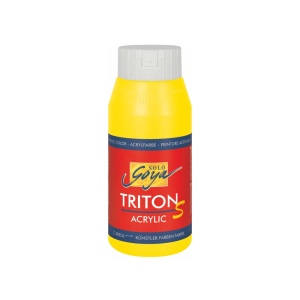 Vopsea acrilică lucioasă Kreul Solo Goya Triton 750 ml - Img 3