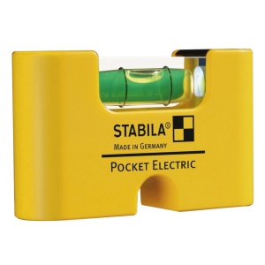 101 Pocket Electric, nivela cu 1 bula, pentru electricieni, 6.5 cm