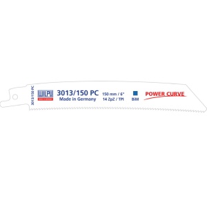 3013/150 PC Panza Bi-Metal pentru fierastrau sabie pentru metal / 5 bucati, DIM 150 x 19 x 0.9 mm