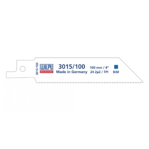 3015/100 Panza Bi-Metal pentru fierastrau sabie pentru metal / 5 bucati, DIM 100 x 19 x 0.9 mm