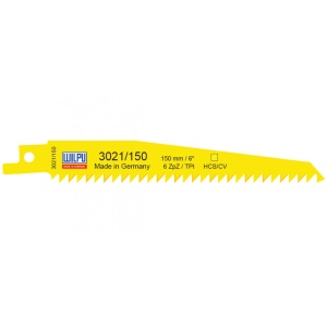 3021/150 Panza HCS/CV pentru fierastrau sabie, pentru lemn / 20 bucati, DIM 150 x 19 x 1.27 mm
