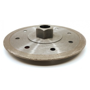 Adaptor 22,2mm la M14 - pentru cupe sau discuri cu interior de 22,2mm pt. prindere M14 - DXDY.QF22M14 - Img 3