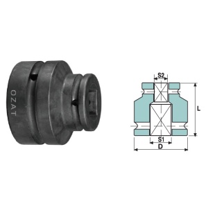 Adaptor de impact mama-mama 3.1/2" 3 1/2"
