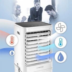 Aircooler - Racitor de aer portabil, umidificator, Trotec, tip PAE81, alb, 125 W, 1000m³/h, 4 viteze - Img 17