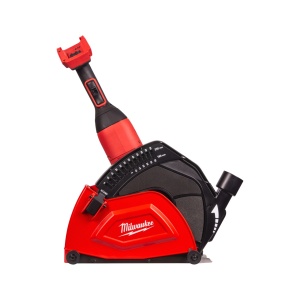 Apărătoare de praf pentru debitare, echipată cu element de prindere cu cheie și racord rapid pentru praf. Compatibilă cu Milwaukee® AG 22. Milwaukee - Img 13